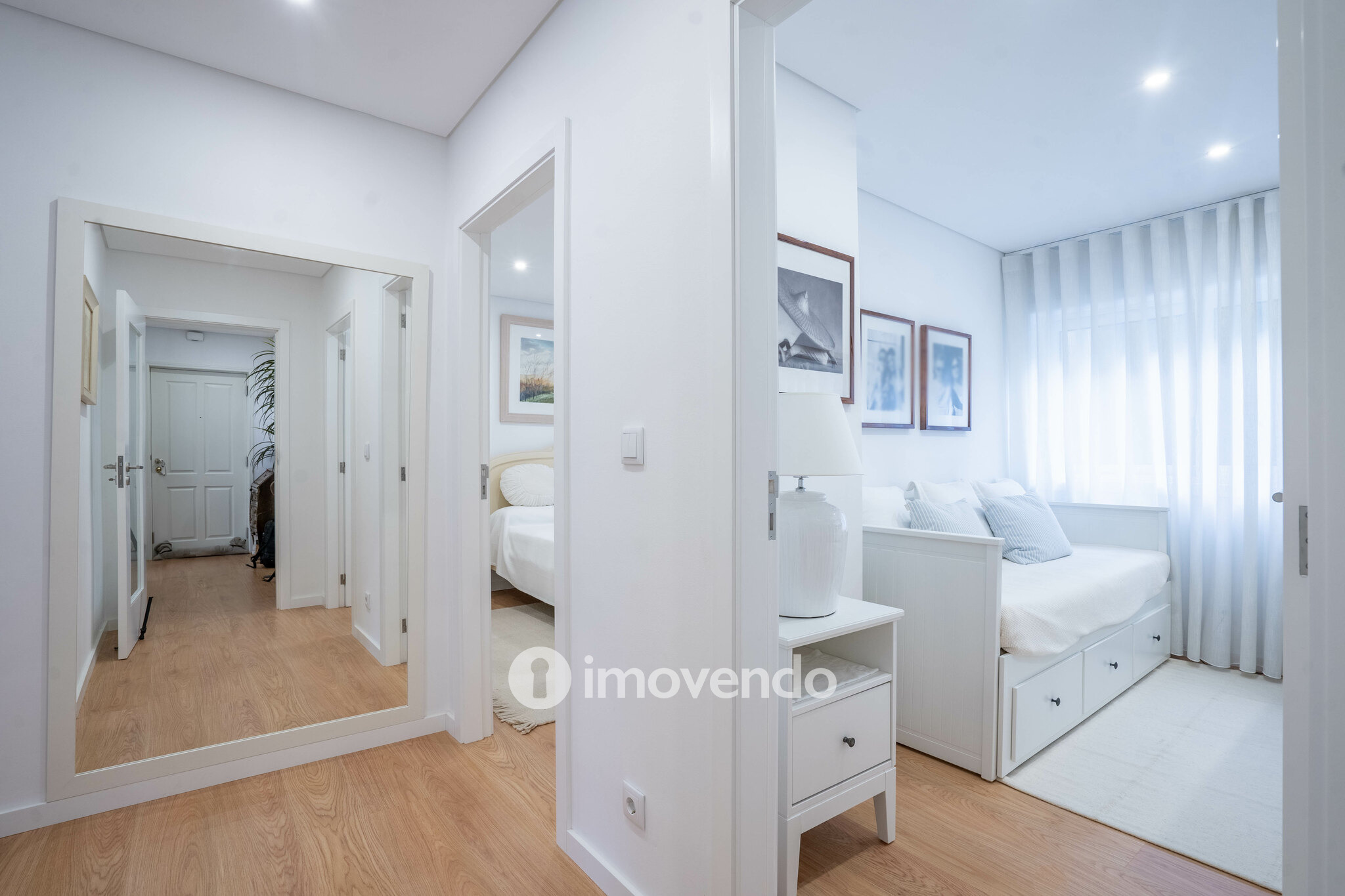 Apartamento T2+1 renovado, com terraço com 27m², em Amarante