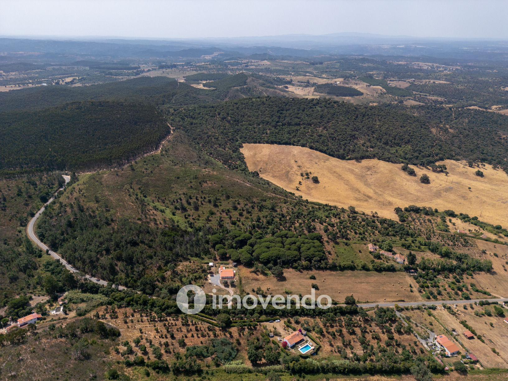 Monte Alentejano T3 com Piscina, 3 Hectares de Privacidade e Paisagem