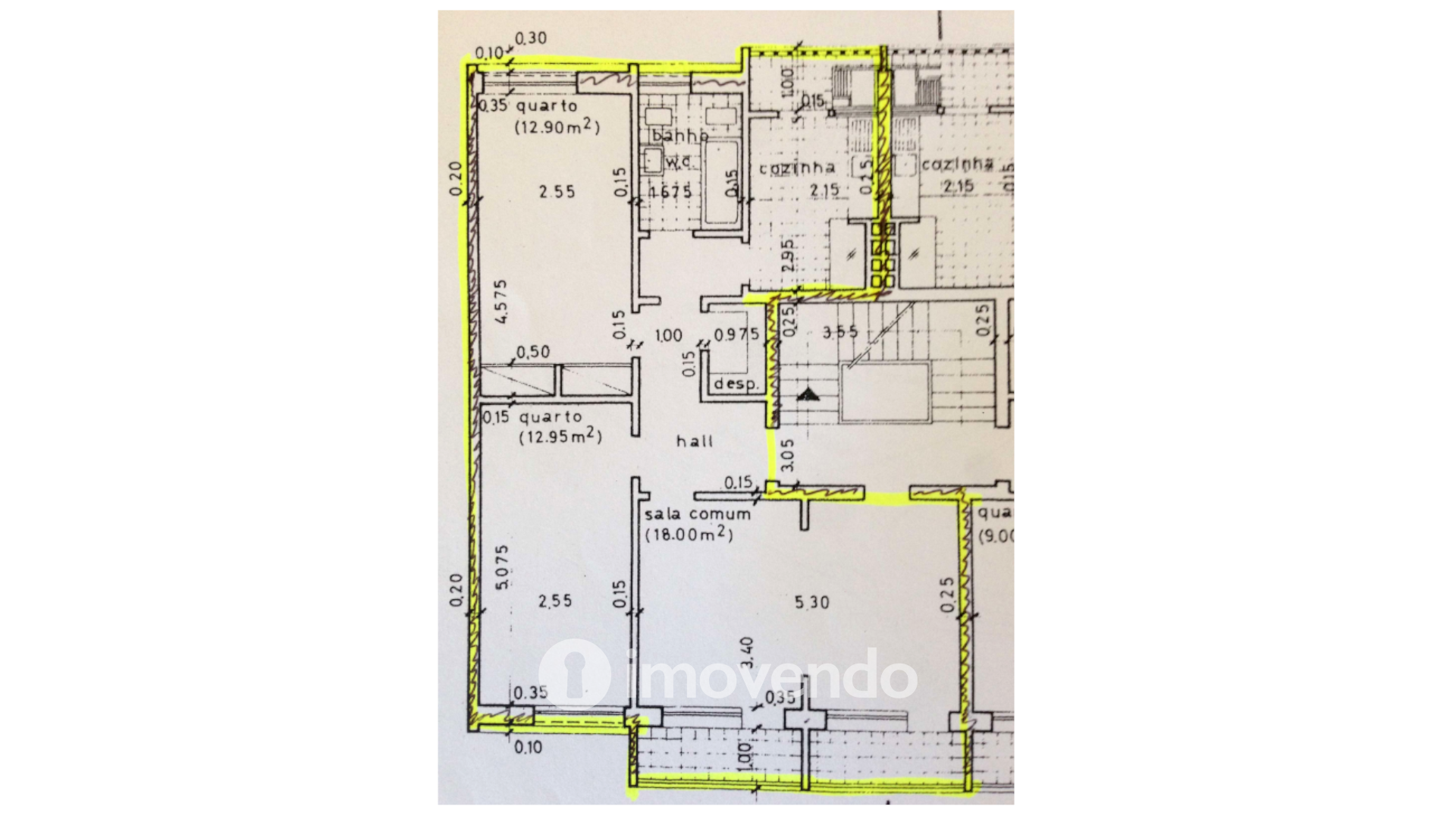 Apartamento T2 com cozinha equipada, na Amadora