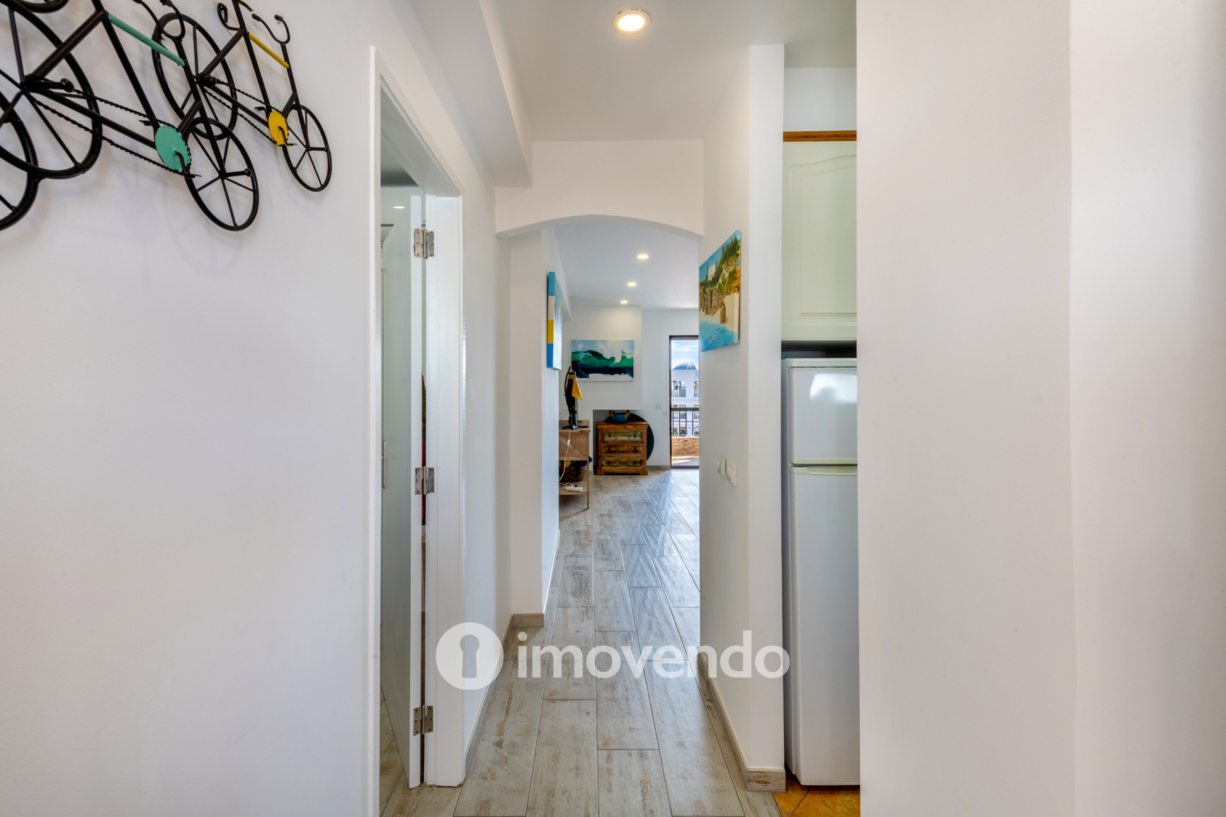 Apartamento T2, com cozinha equipada e vista mar, em Albufeira