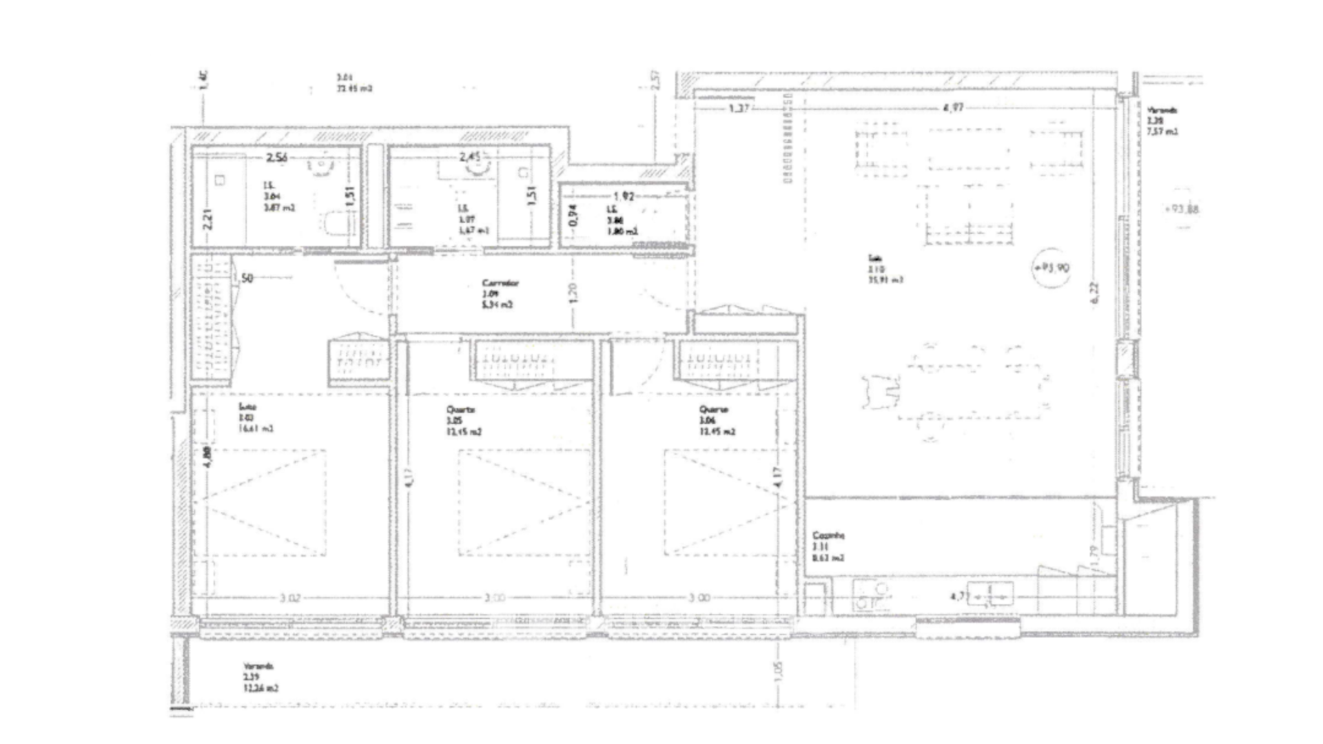 Penthouse T3 com varandas com vista mar e garagem, na Madalena