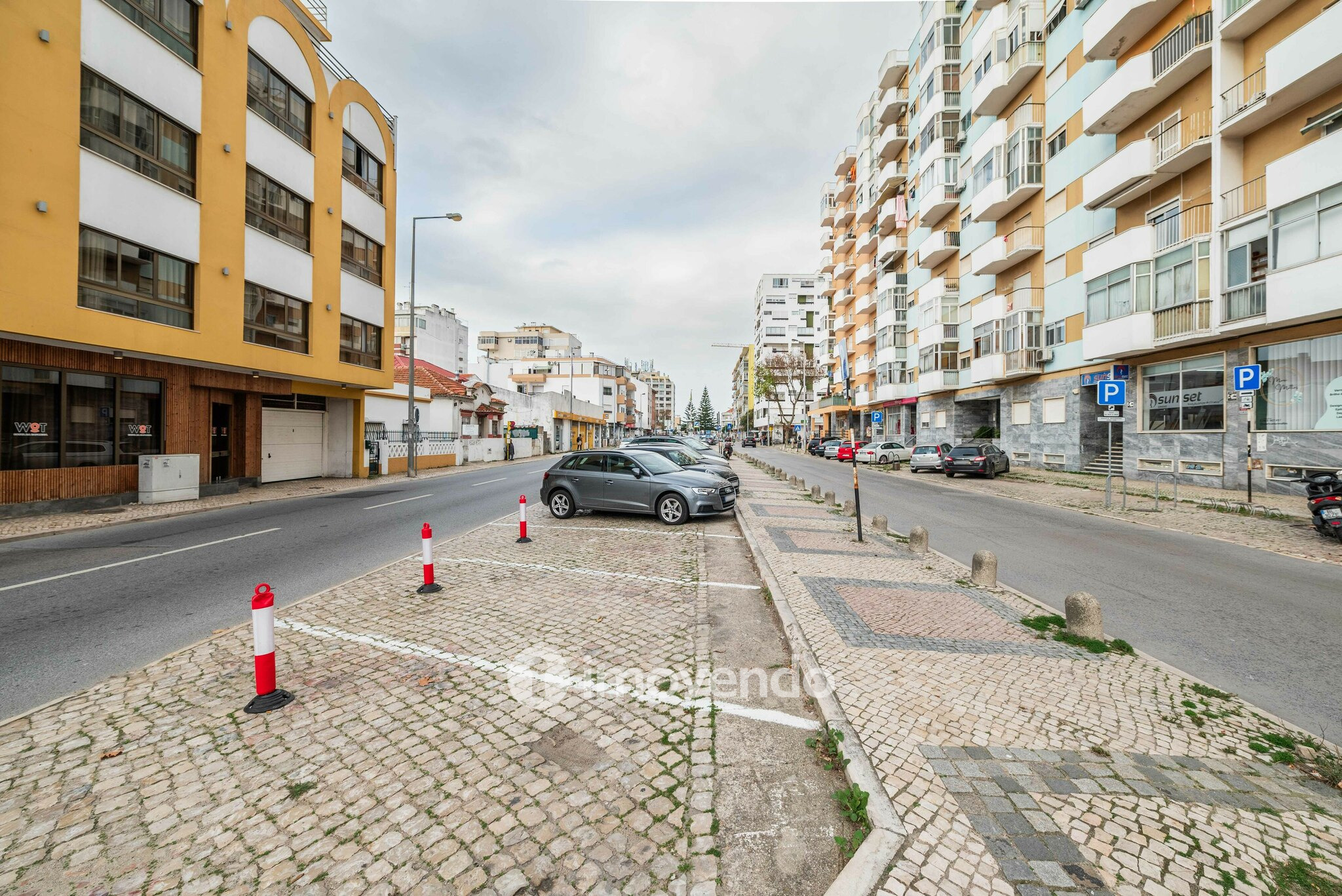 Apartamento T1 mobilado, com vista mar, na Costa da Caparica