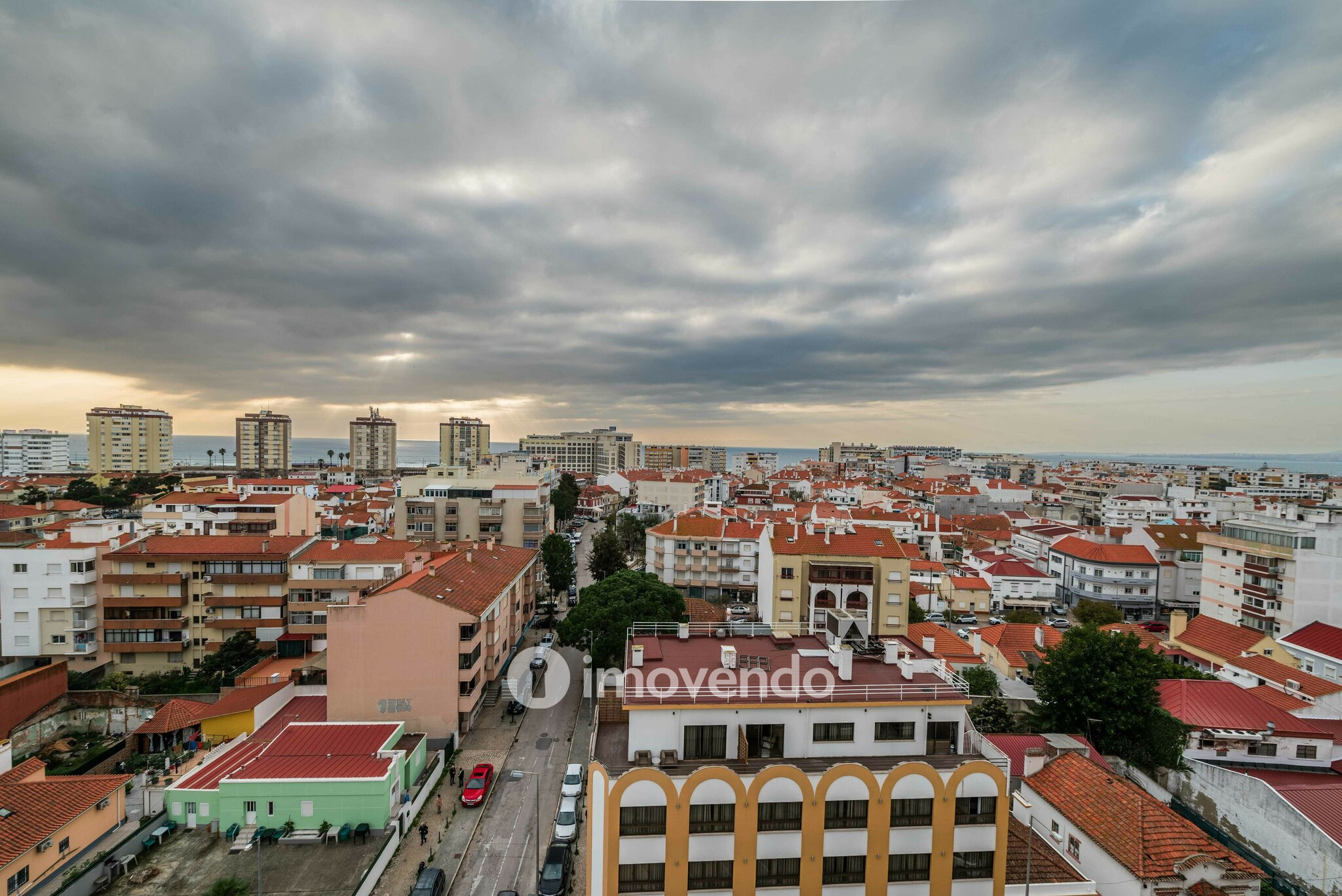 Apartamento T1 mobilado, com vista mar, na Costa da Caparica