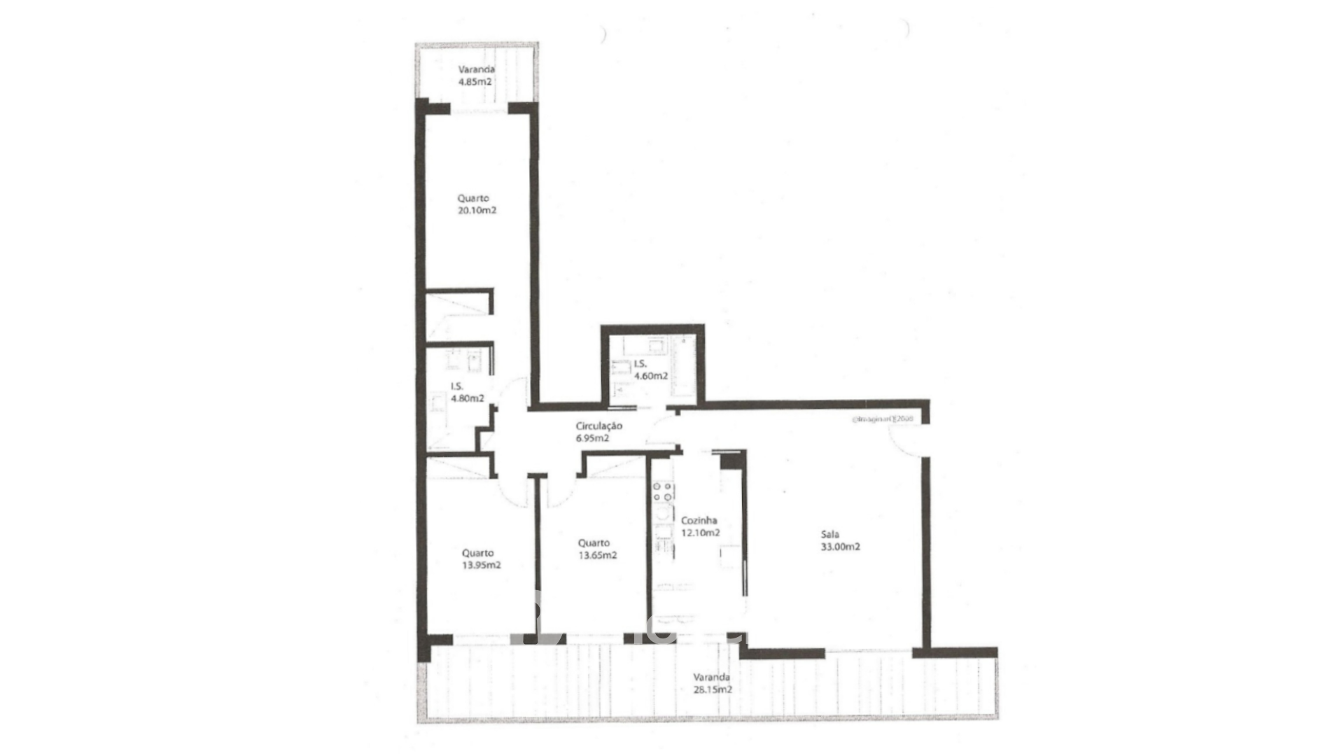 Apartamento T3 exclusivo, com garagem e vista Rio, em Moscavide