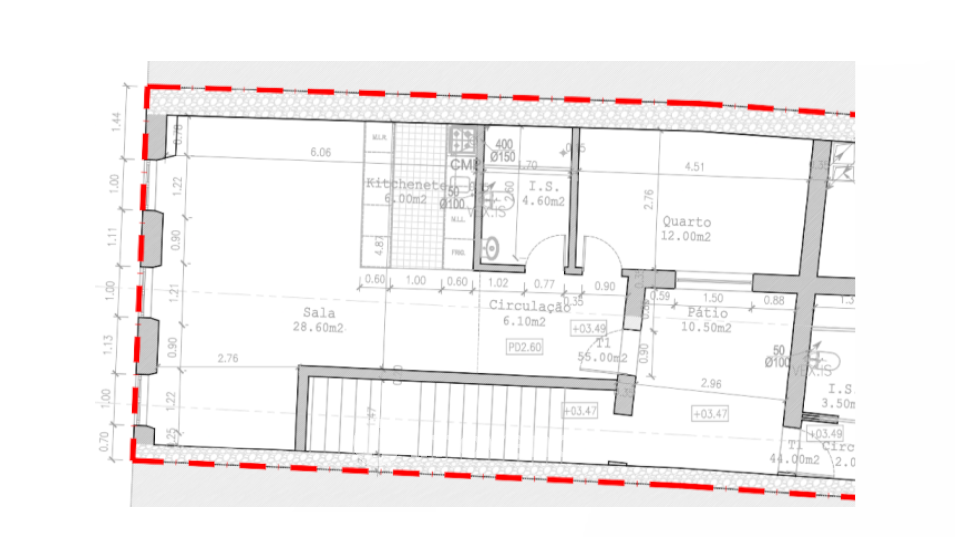 Apartamento T1 novo, a 1 km da praia, em Paço de Arcos