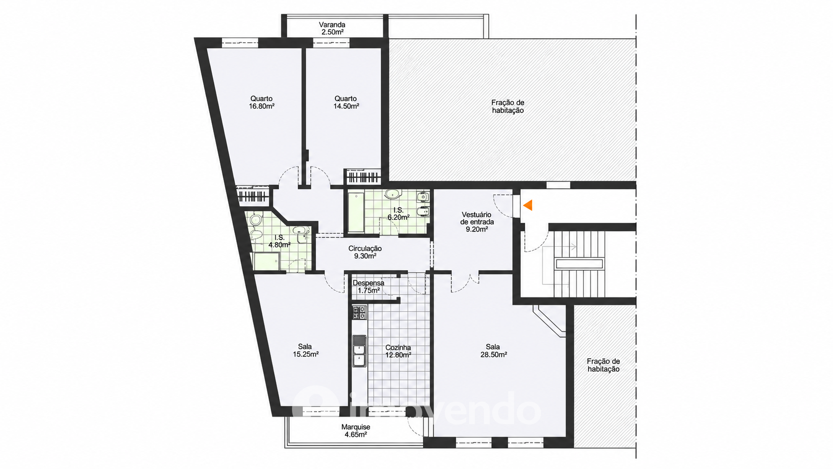 Apartamento T3 totalmente renovado, no centro de Alcochete