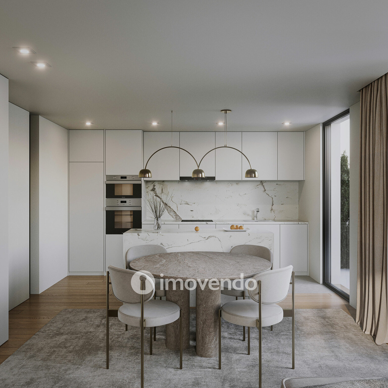 Apartamento T2, com vista Rio, no Empreendimento D'Ouro Mar