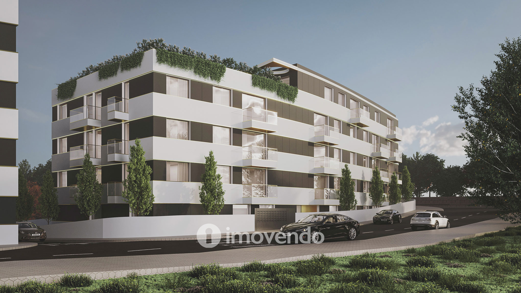 Apartamento T2, com vista Rio, no Empreendimento D'Ouro Mar