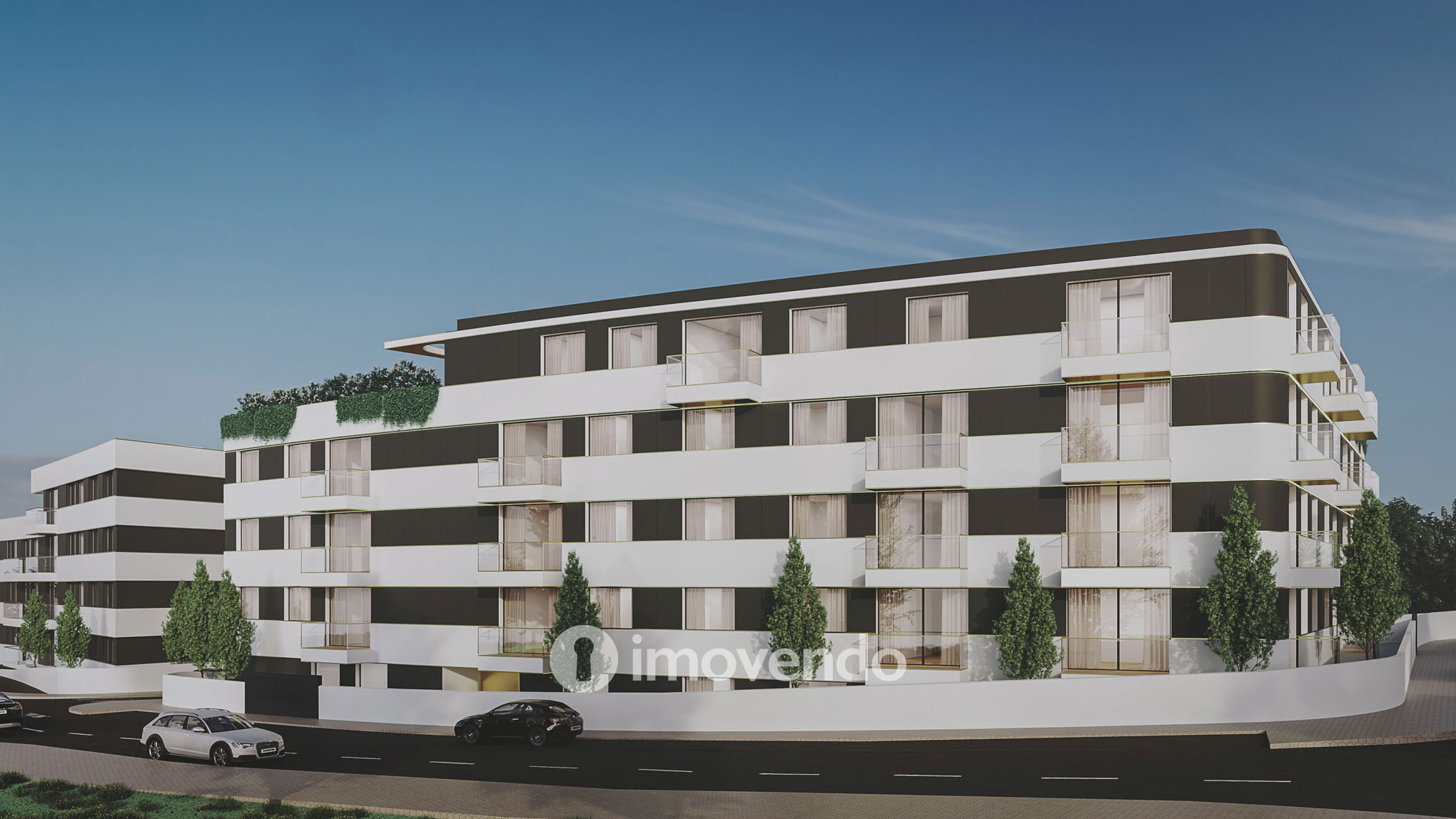 Apartamento T2, com vista Rio, no Empreendimento D'Ouro Mar