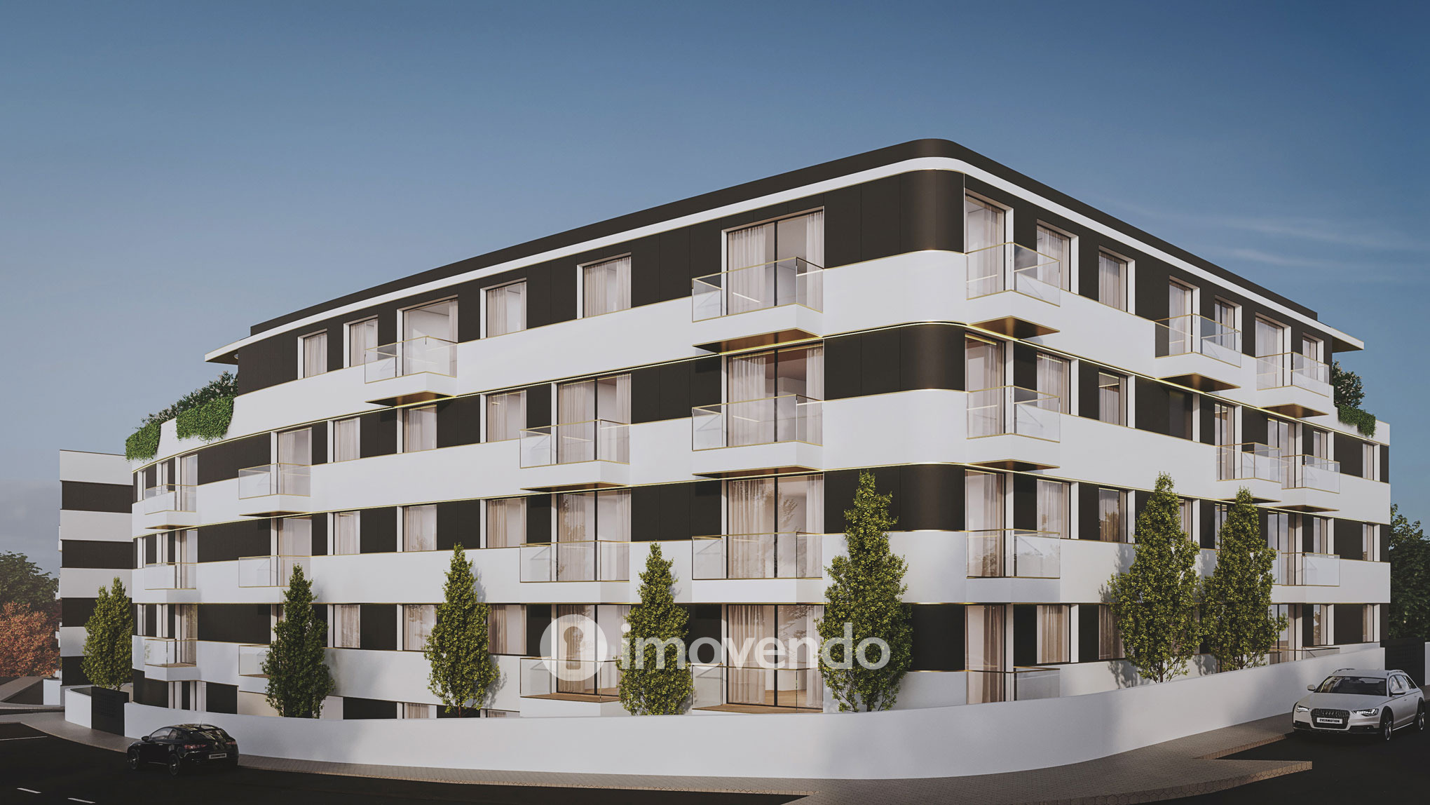 Apartamento T2, com vista Rio, no Empreendimento D'Ouro Mar