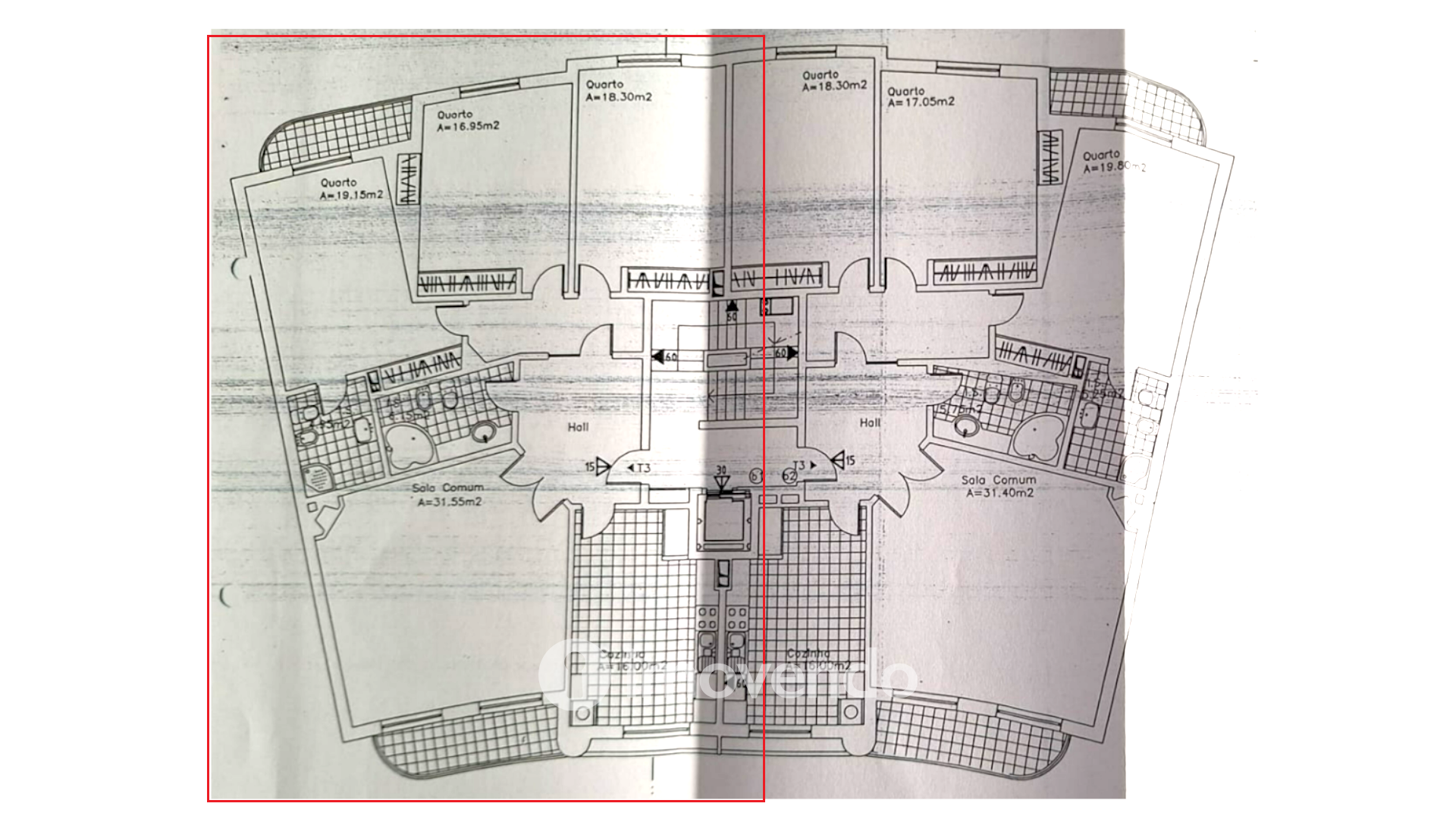 Apartamento T3 com estacionamento em S. João dos Montes