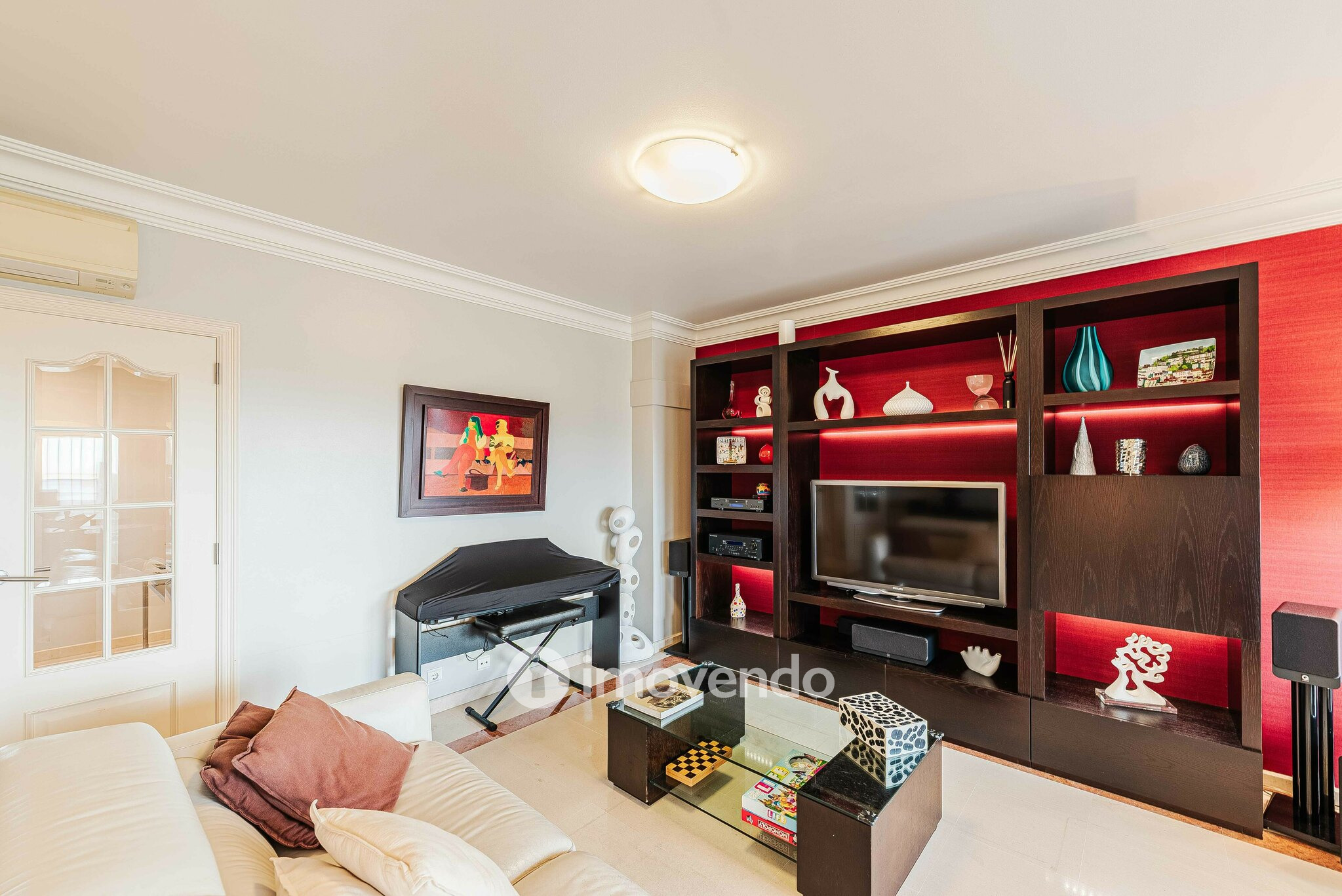 Apartamento T3 exclusivo, com garagem e vista mar, na Parede