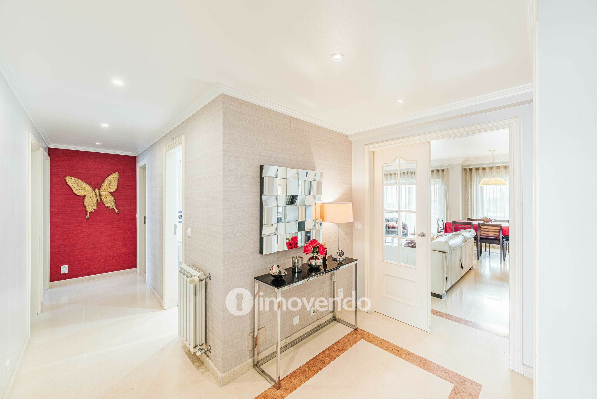 Apartamento T3 exclusivo, com garagem e vista mar, na Parede
