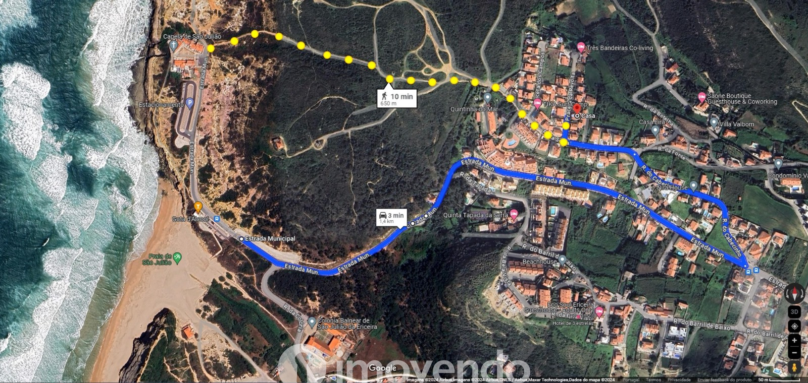 Moradia T4+1 inserida em lote de 335 m2, na Carvoeira