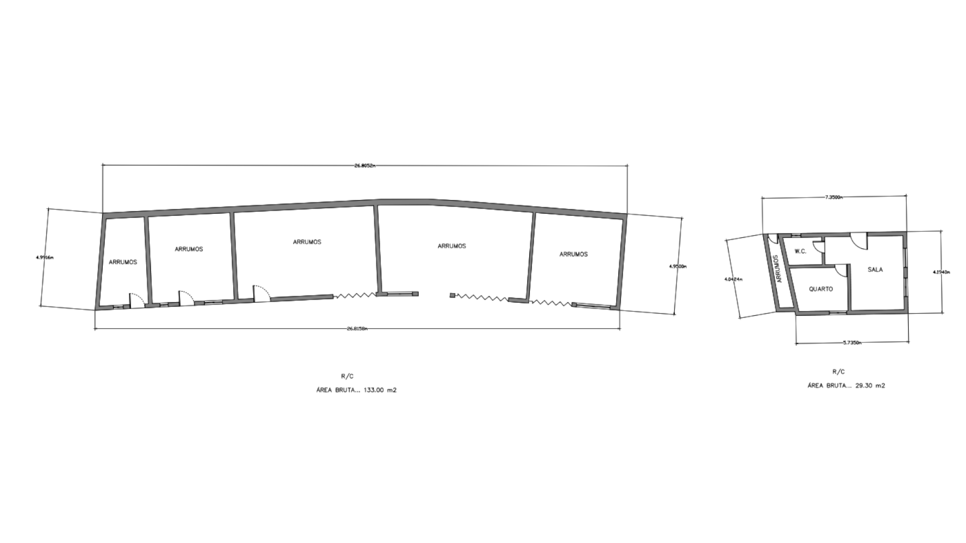Moradia T4 para renovação, com terreno de 8000m², em Felgueiras