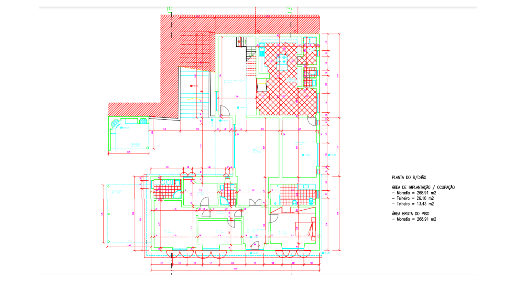 Quinta T3 isolada, com 14.500m² de terreno e piscina, em Loures