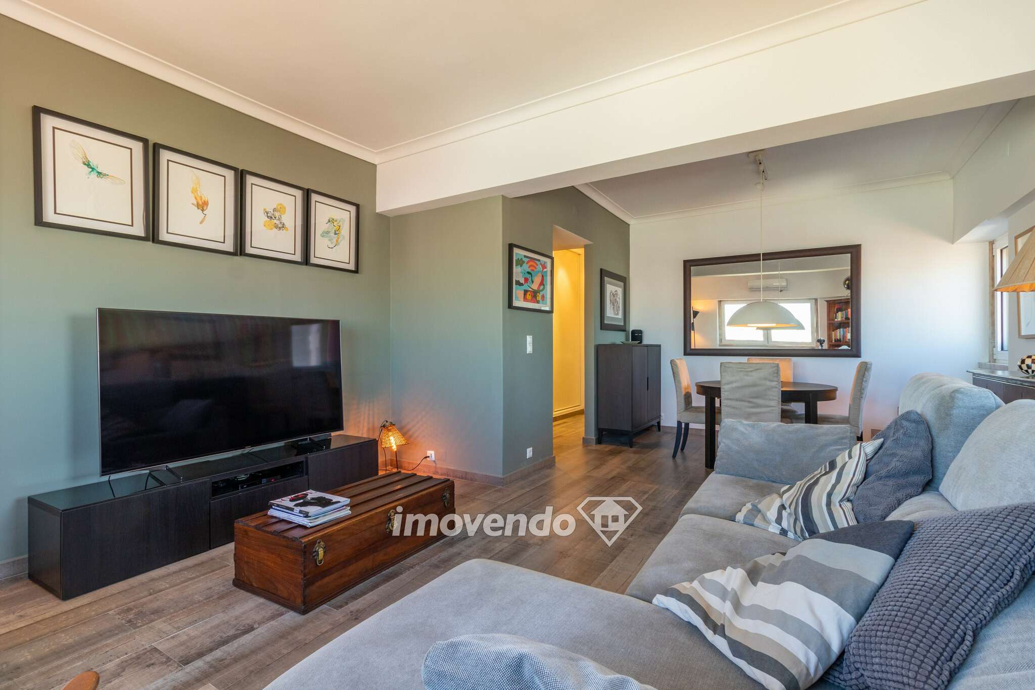 Apartamento T2 remodelado, com parqueamento e vistas únicas, em Lisboa