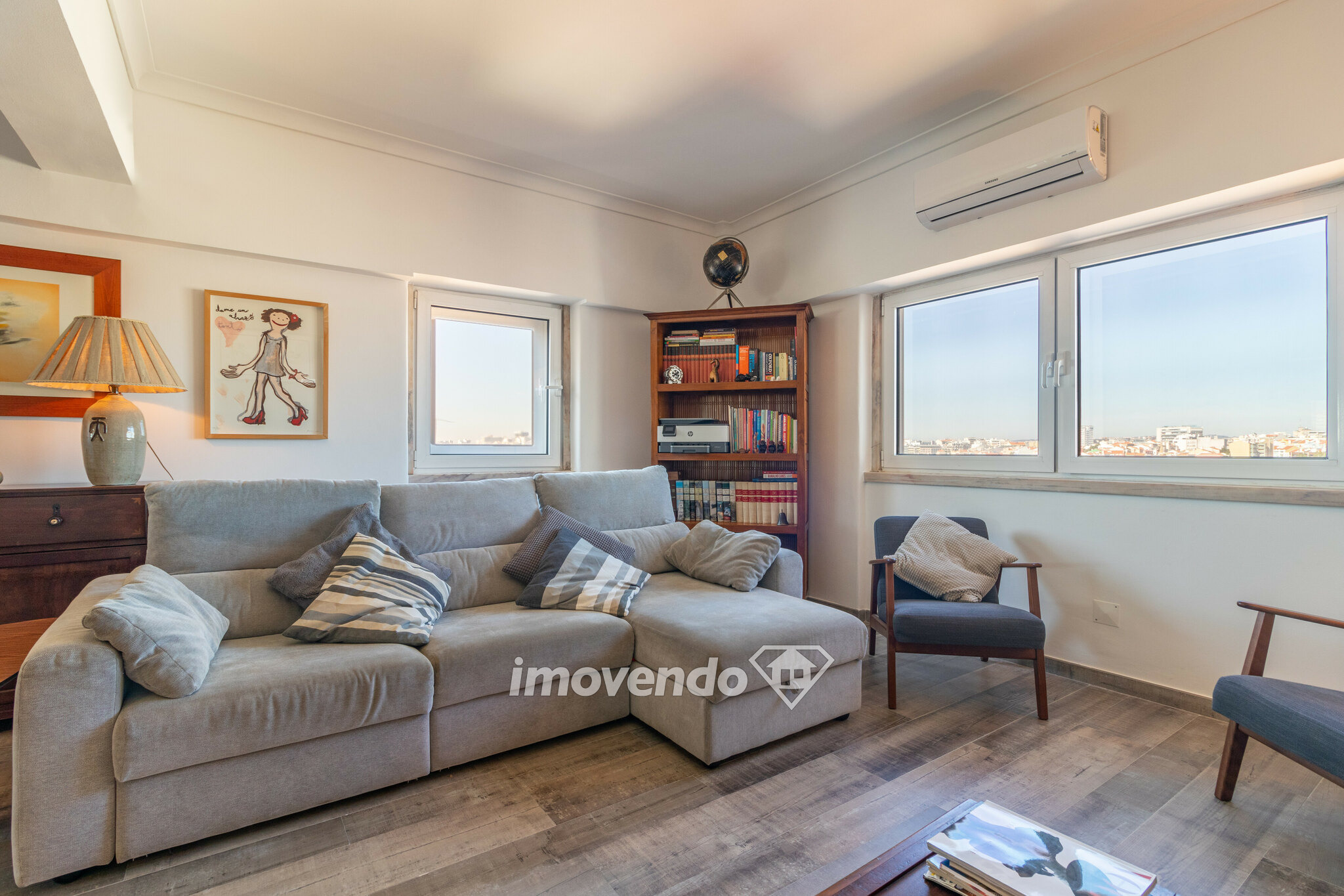 Apartamento T2 remodelado, com parqueamento e vistas únicas, em Lisboa