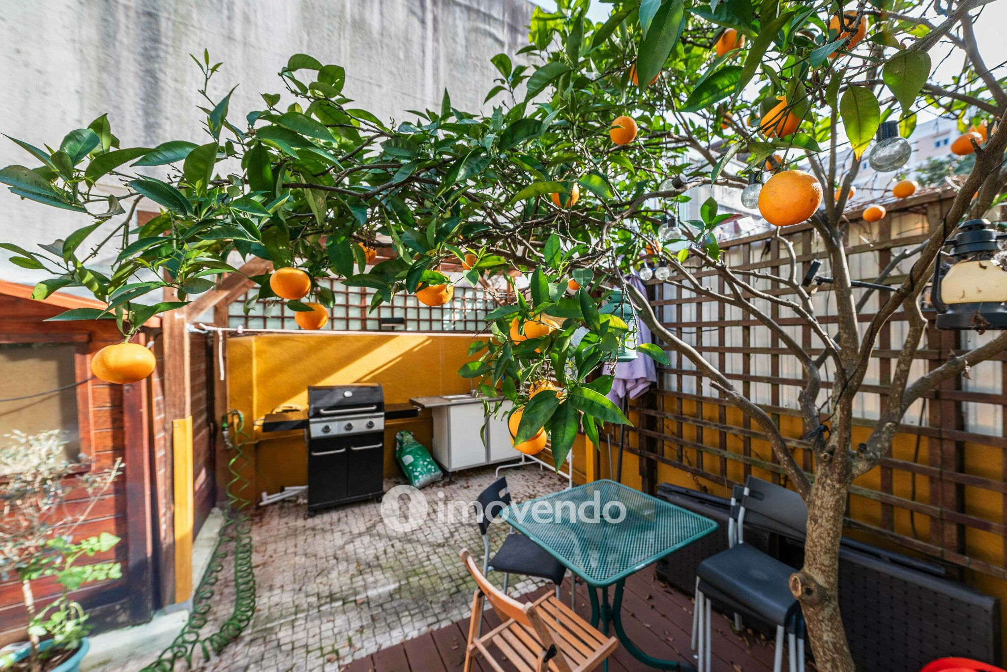 Apartamento T2 remodelado, com logradouro, em São Domingos de Benfica