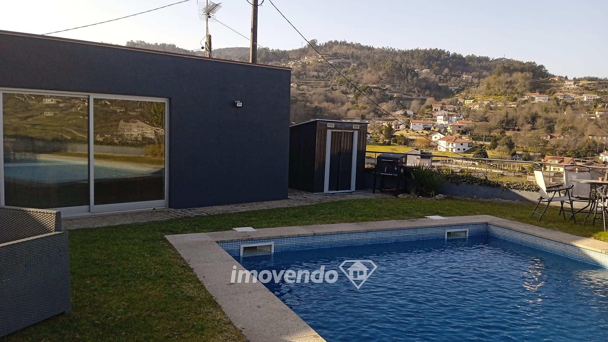 Moradia T2 com AL,  piscina e vistas únicas, em Arcos de Valdevez