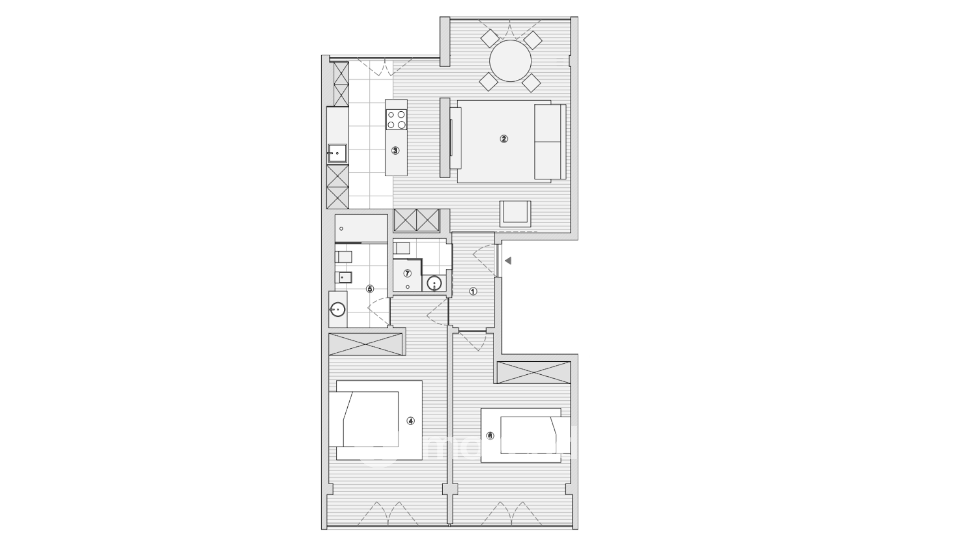 Apartamento T2, totalmente remodelado, em Queluz