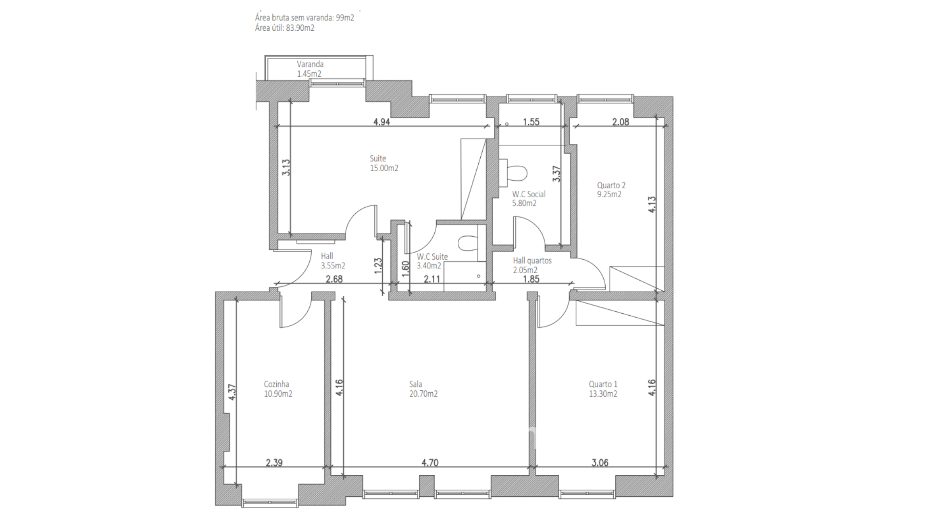 Apartamento T3 totalmente remodelado, no coração de Alvalade