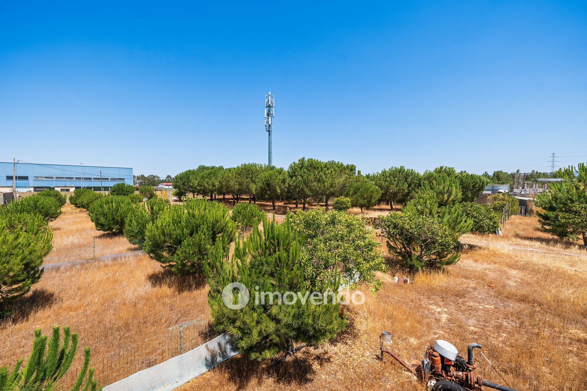 Moradia T3, com um terreno enorme de 5960m², na Quinta do Anjo
